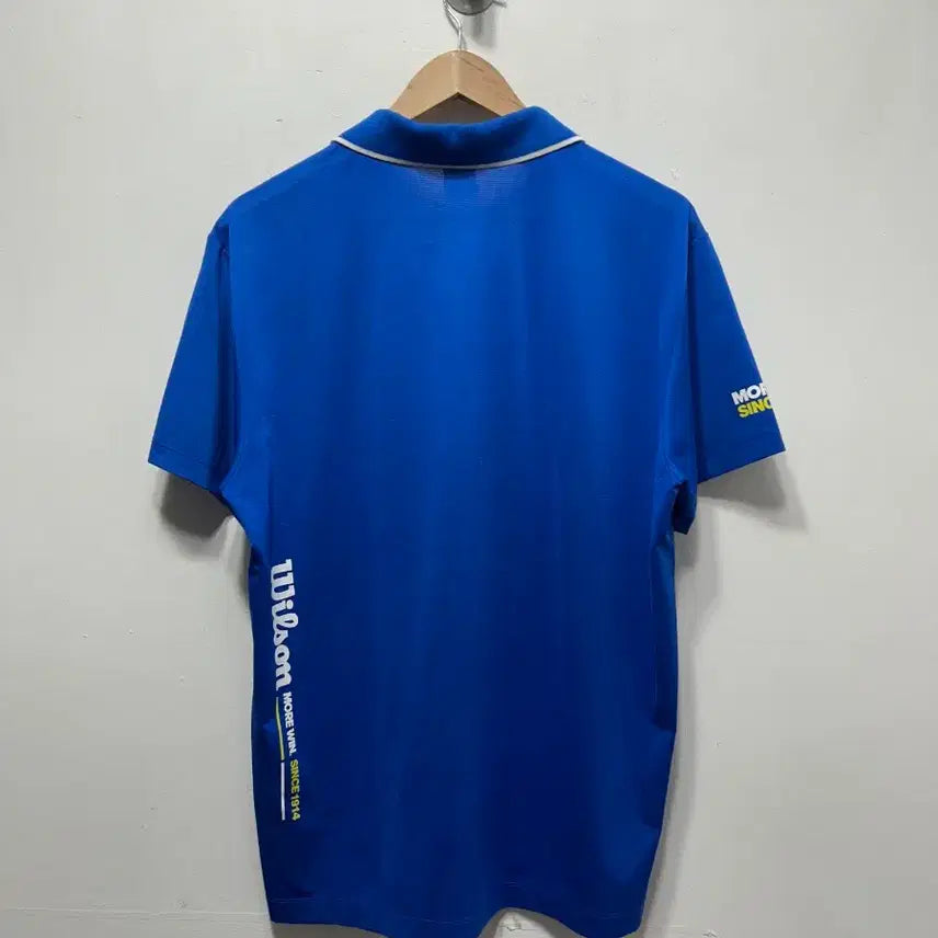 [BUNJANG] Wilson Blue Short Sleeve Polo T-Shirt XL / 윌슨 블루 반팔 폴로 티셔츠 XL