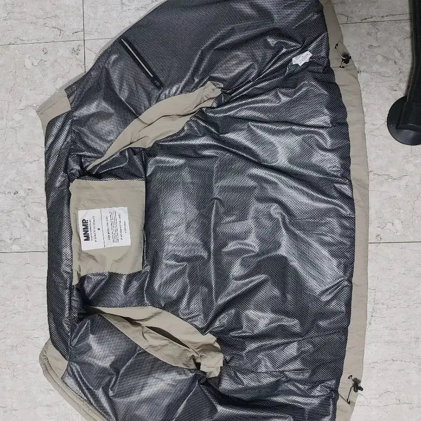 [BUNJANG] MNMP Beige Padded Vest M / MNMP 베이지 패딩 조끼 M