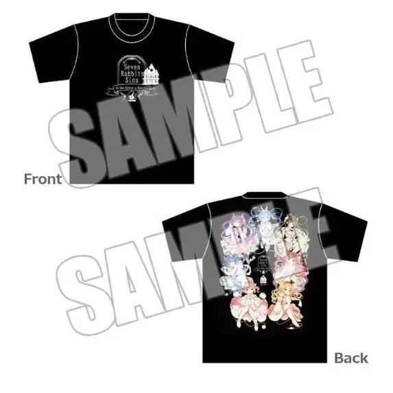 [BUNJANG] Is the Order a Rabbit? Sins Rabbit Series T-Shirt / [주문토끼] Sins Rabbit 시리즈 티셔츠 (주문은토끼입니까 굿즈)