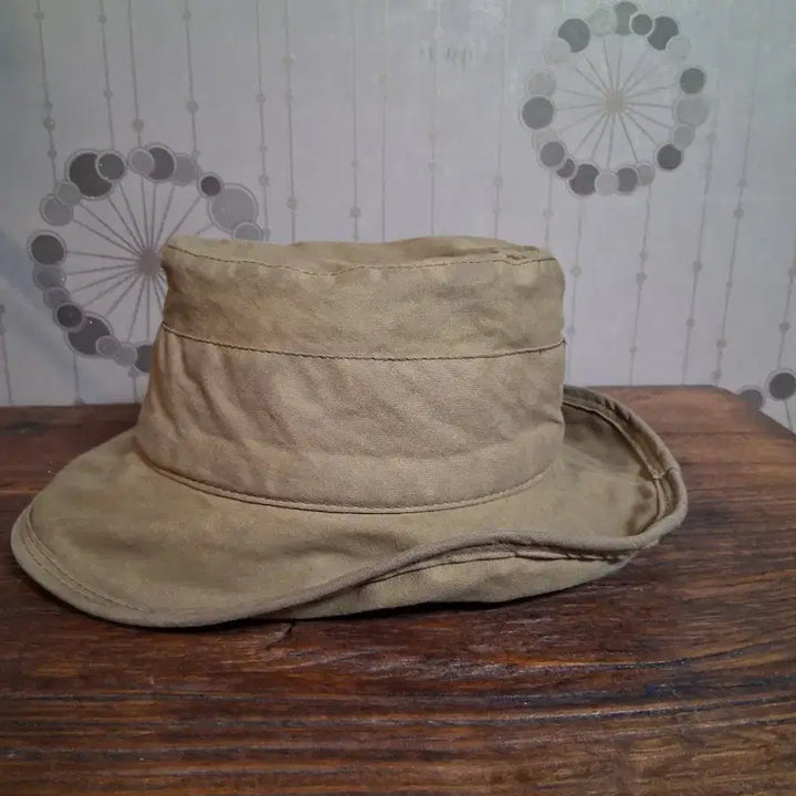 [BUNJANG] American Waxed Canvas Indiana Jones Cap / 미국 캔버스 왁싱 모자(인디아나 존스 캡)