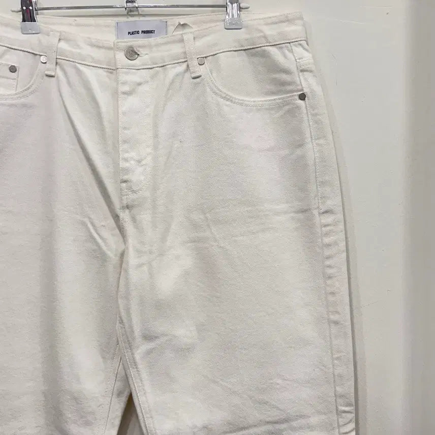 [BUNJANG] Plastic Product Regular Fit Wide Denim Pants / 플라스틱 프로덕트 레귤러핏 화이드 데님팬츠