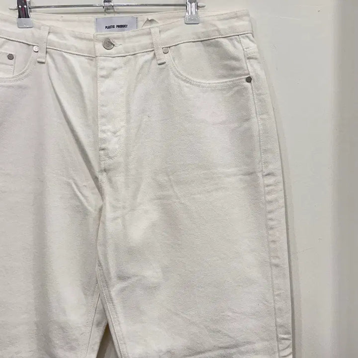 [BUNJANG] Plastic Product Regular Fit Wide Denim Pants / 플라스틱 프로덕트 레귤러핏 화이드 데님팬츠