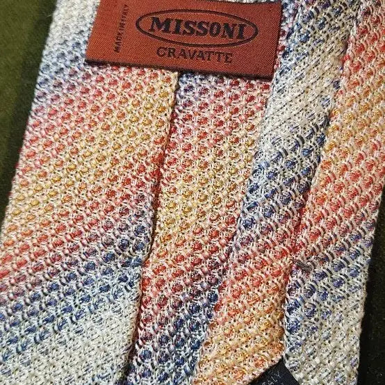 [SOLD OUT] 미쏘니 Missoni  넥타이