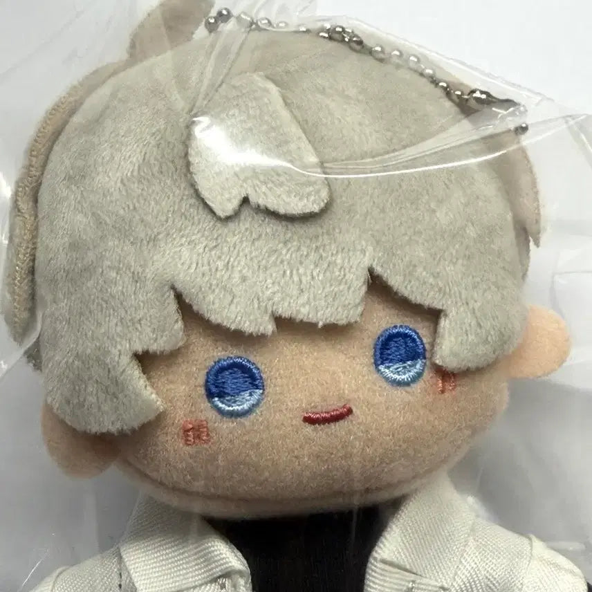 [BUNJANG] Love and Deepspace Sim Seonghun Birthday Can Badge and Plush Doll / 러브앤딥스페이스 럽딥 공식 누이 인형 2024 생일 캔뱃지 심성훈