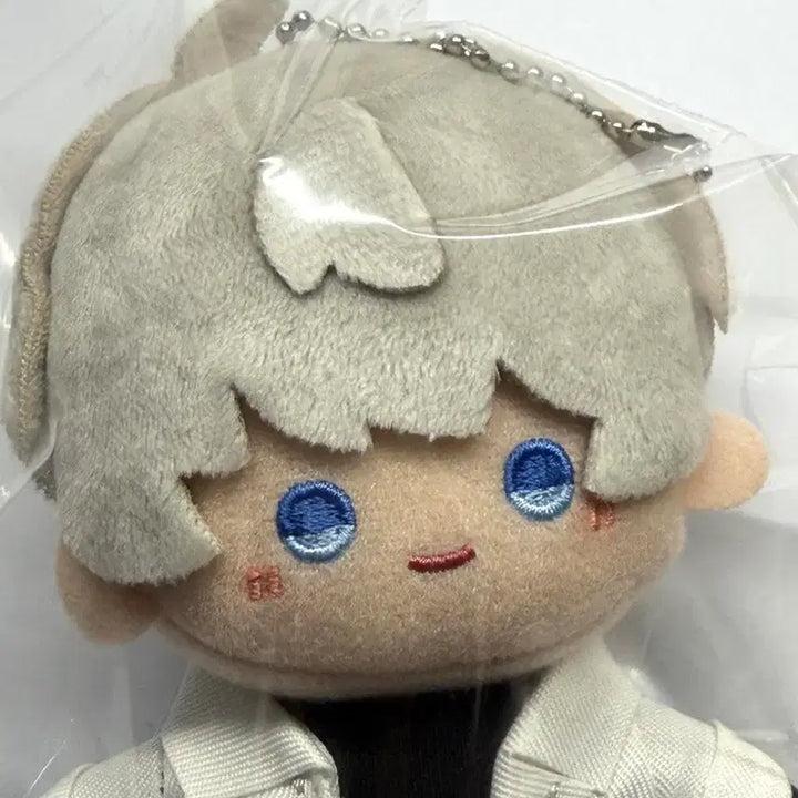 [BUNJANG] Love and Deepspace Sim Seonghun Birthday Can Badge and Plush Doll / 러브앤딥스페이스 럽딥 공식 누이 인형 2024 생일 캔뱃지 심성훈