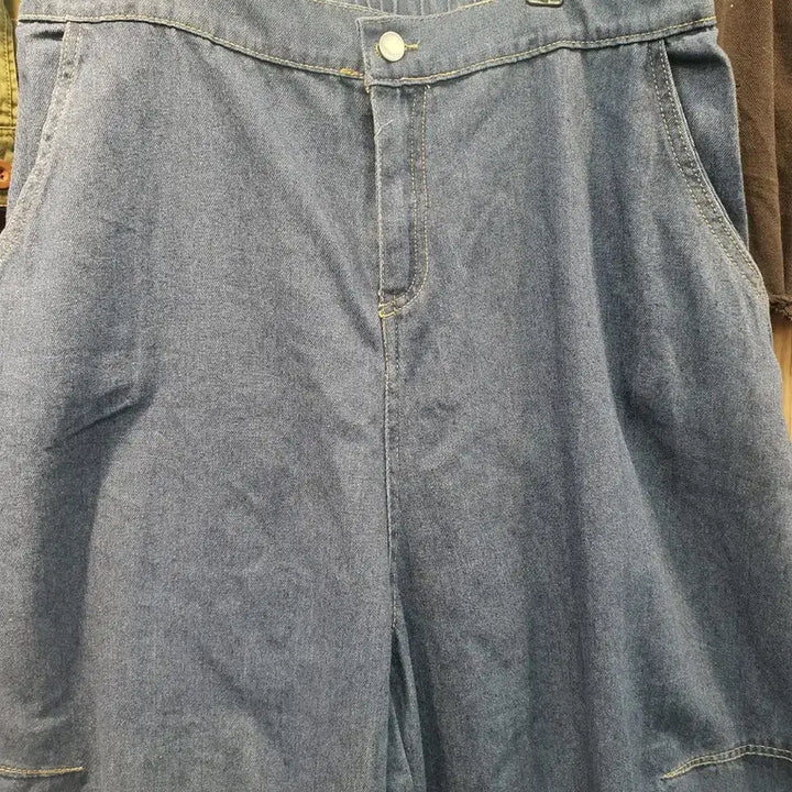 [BUNJANG] KEFANYU Wide Balloon Banding Denim XL / (새상품/남녀공용) KEFANYU 탄탄한 와이드 벌룬 밴딩 데님 XL