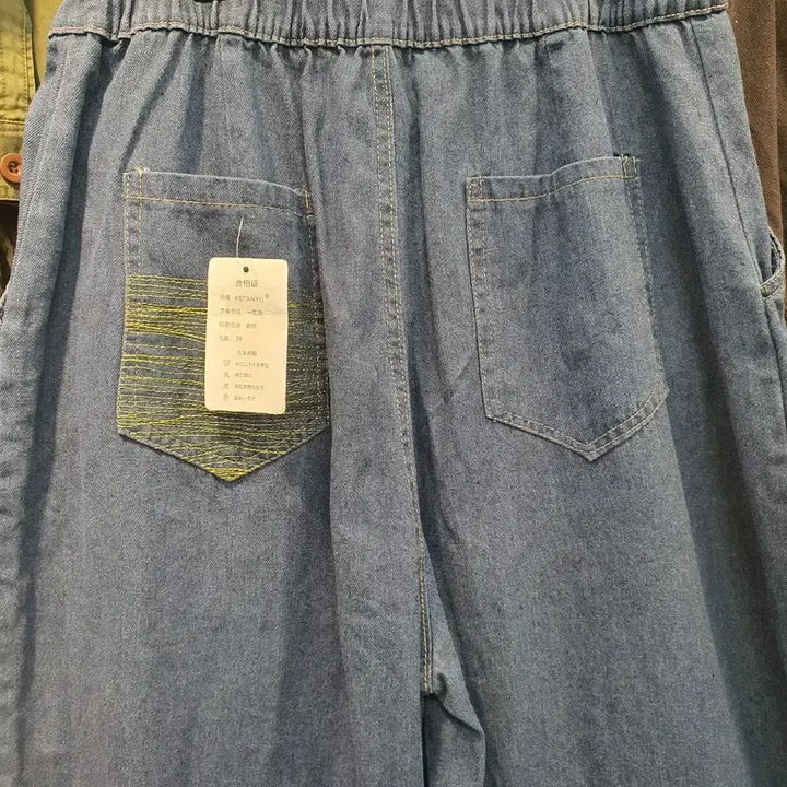 [BUNJANG] KEFANYU Wide Balloon Banding Denim XL / (새상품/남녀공용) KEFANYU 탄탄한 와이드 벌룬 밴딩 데님 XL