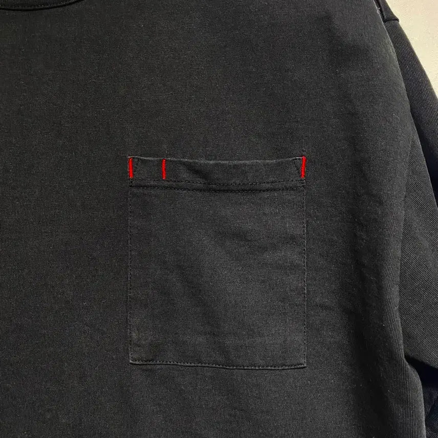 [SOLD OUT] [Horlisun] 홀리선 포켓 반팔 티셔츠 블랙 M사이즈