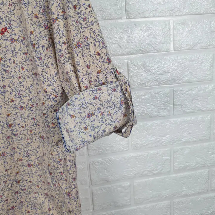 [BUNJANG] Unspecified Flower Pattern Cotton Shirt / [90]시리즈 플라워 패턴 코튼 셔츠