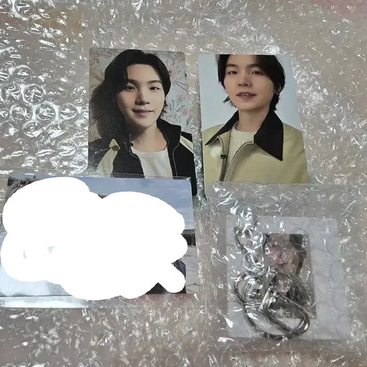 [SOLD OUT] BTS 방탄 아리랑 위버스 윤기 슈가  포카 키링 세트