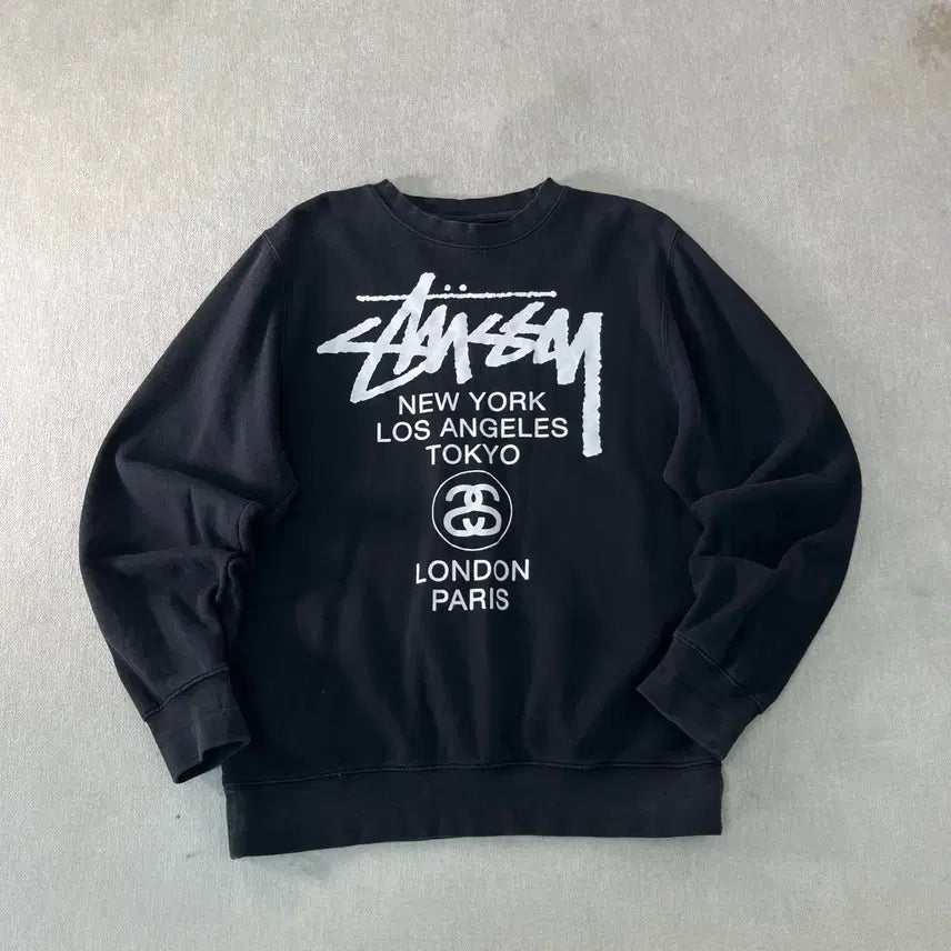 [SOLD OUT] 95 스투시 월드투어 크루넥 맨투맨