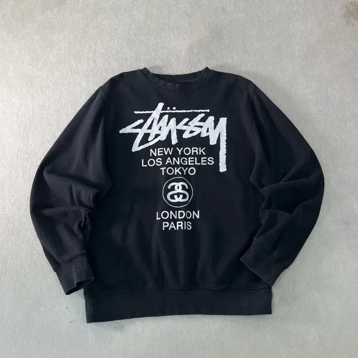[SOLD OUT] 95 스투시 월드투어 크루넥 맨투맨