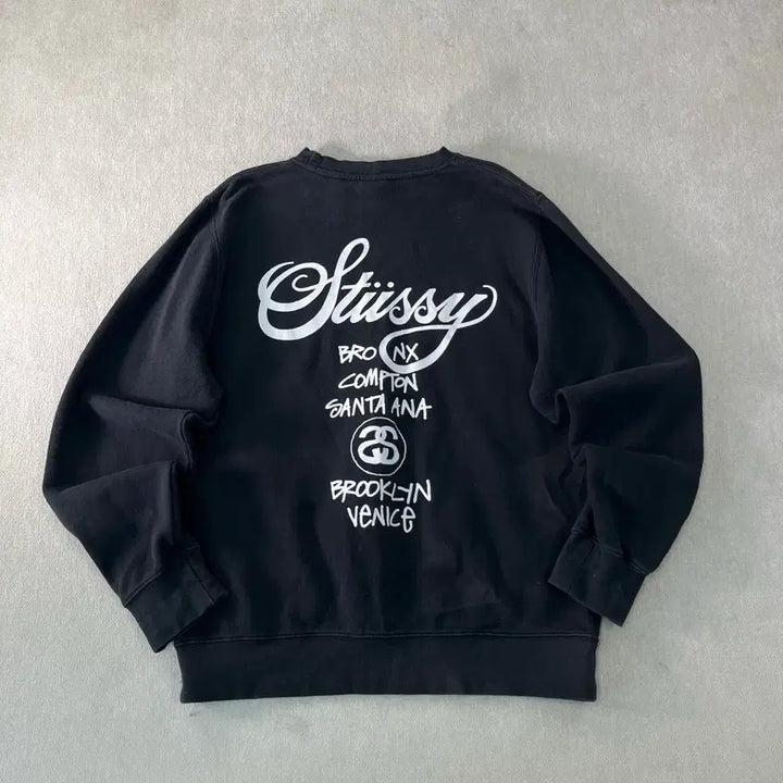 [SOLD OUT] 95 스투시 월드투어 크루넥 맨투맨