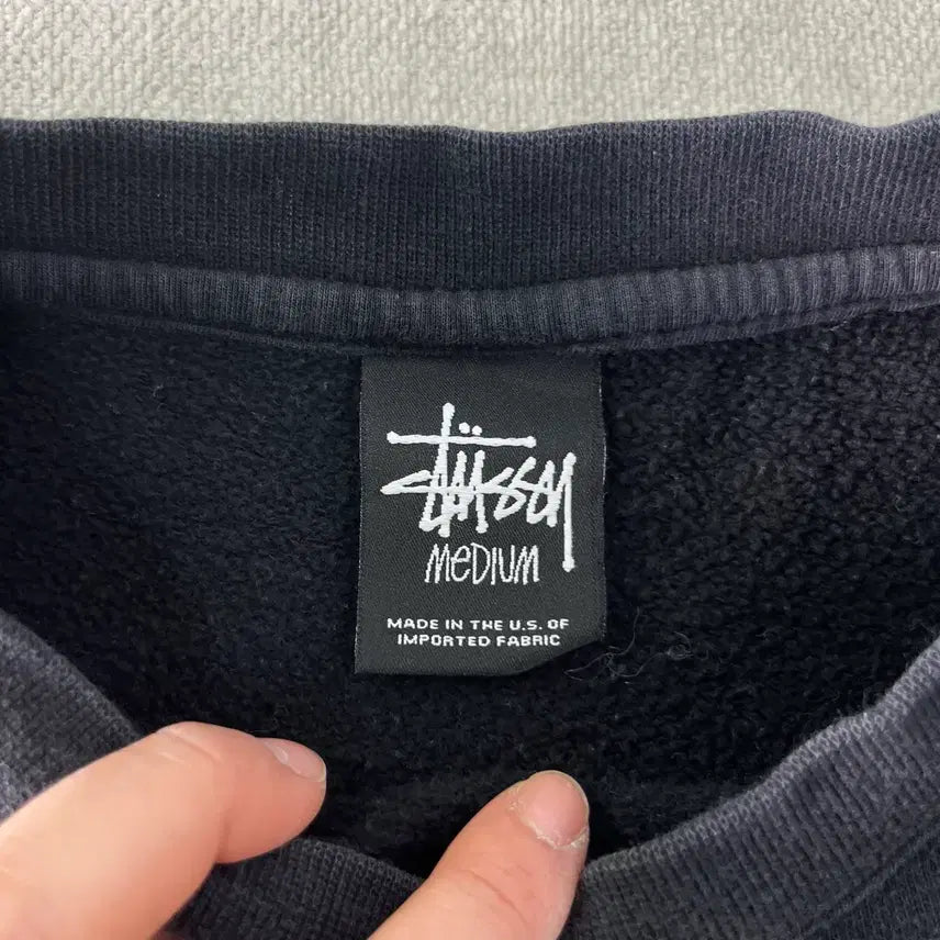 [SOLD OUT] 95 스투시 월드투어 크루넥 맨투맨