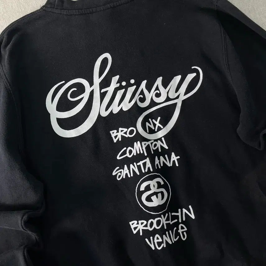 [SOLD OUT] 95 스투시 월드투어 크루넥 맨투맨