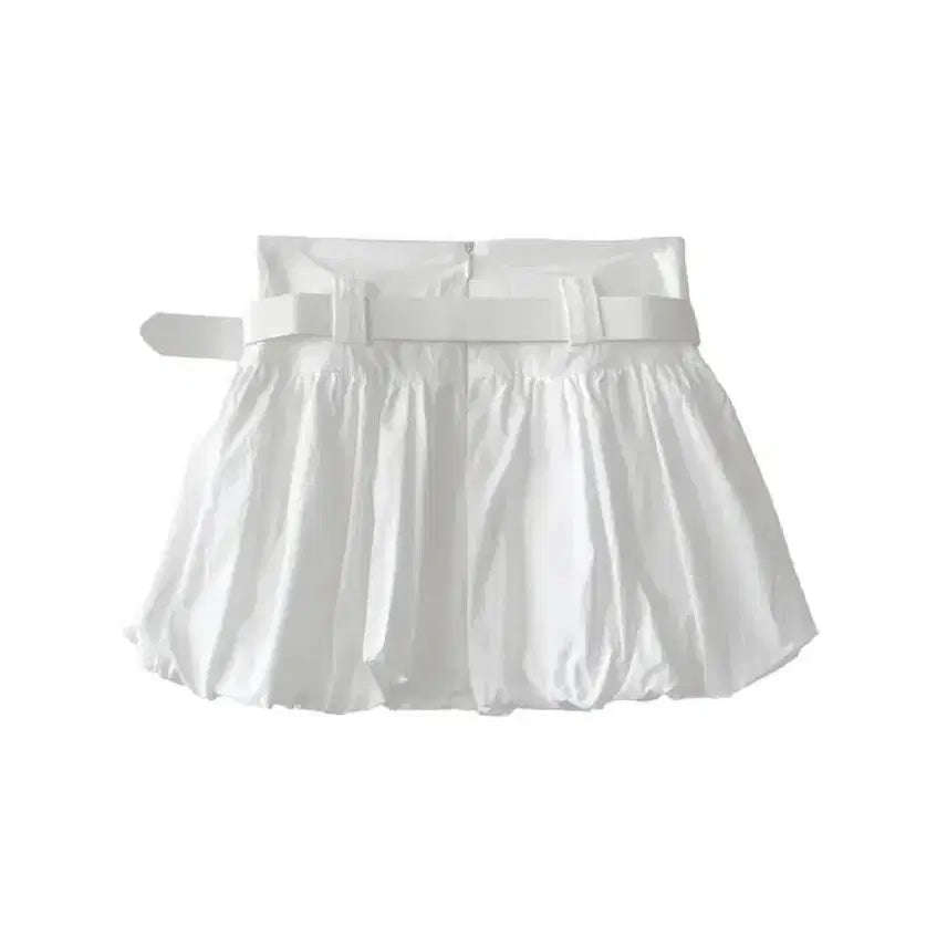 [BUNJANG] Jeanne Belt Balloon Skirt / 잔느 벨트 벌룬 스커트