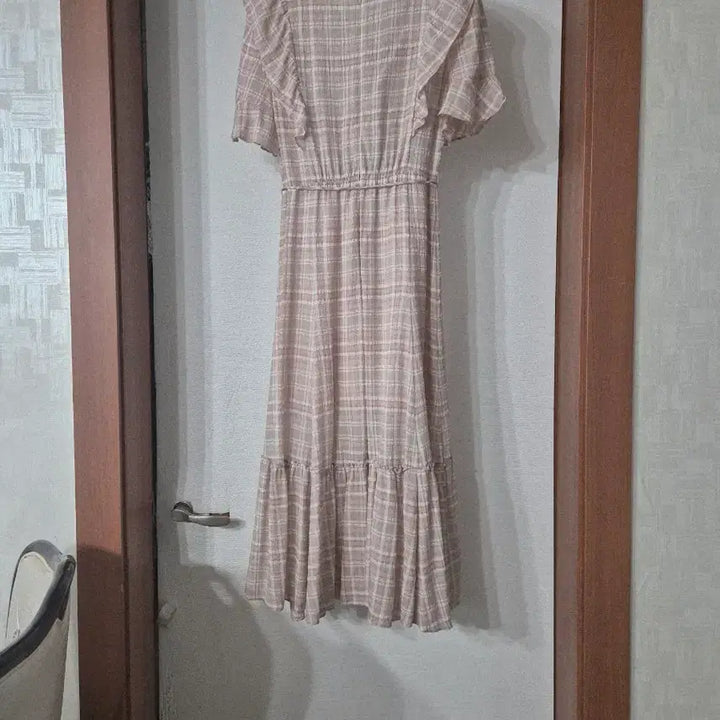 [BUNJANG] Olive Des Olive Check Long Dress / 올리브데올리브 체크 롱원피스