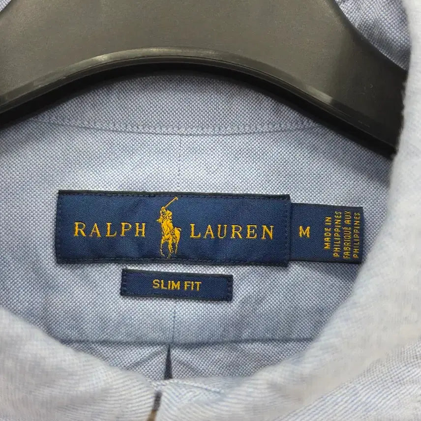 [BUNJANG] Polo Ralph Lauren Slim Fit Oxford Shirt / M 폴로 랄프로렌 슬림핏 옥스포드 블루 셔츠