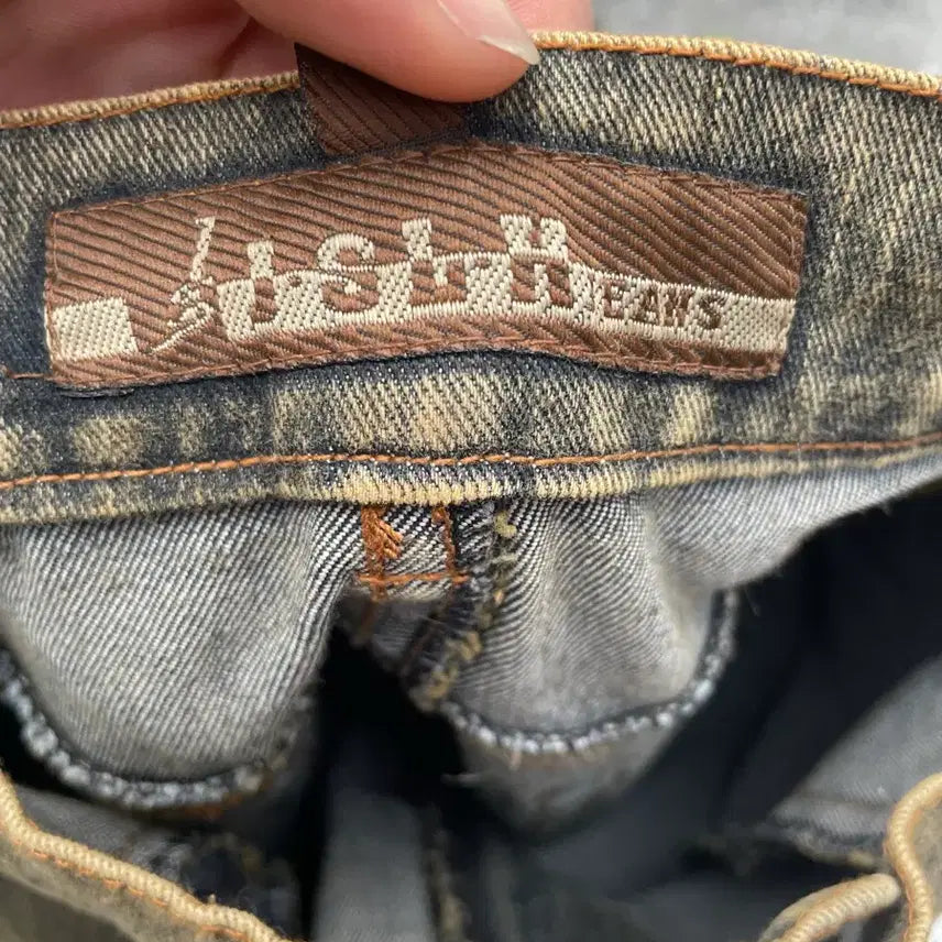 [BUNJANG] Vintage Flare Denim Pants / Vintage Hippie Western Flare Denim Pants