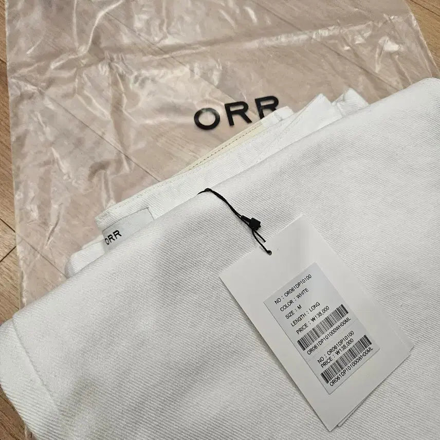 [BUNJANG] orr 101 White Denim Pants / 오르 orr 101화이트데님