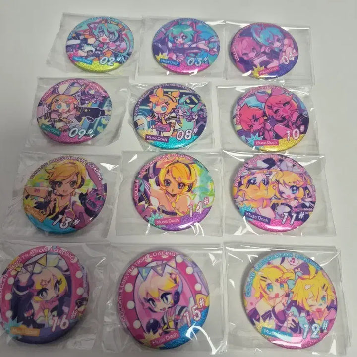 [BUNJANG] Vocaloid Hatsune Miku Kagamine Rin Len Megurine Luka Muse Dash Badge / 보컬로이드 하츠네 미쿠 카가미네 린렌 메구리네 루카 뮤즈대쉬 일괄