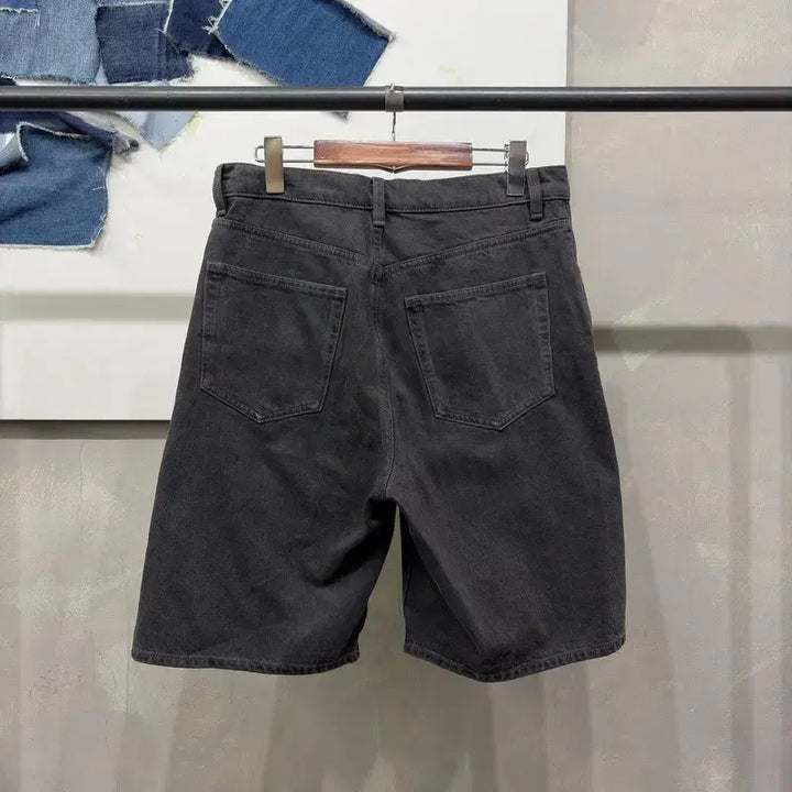 [BUNJANG] Arket Denim Bermuda Shorts / (30인치) 아르켓 캐주얼 스트릿 흑청 반바지 데님 버뮤다 팬츠