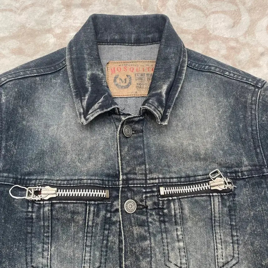 [BUNJANG] Vintage Y2K Black Washed Denim Jacket / Vintage y2k Black Washed Denim Jacket
