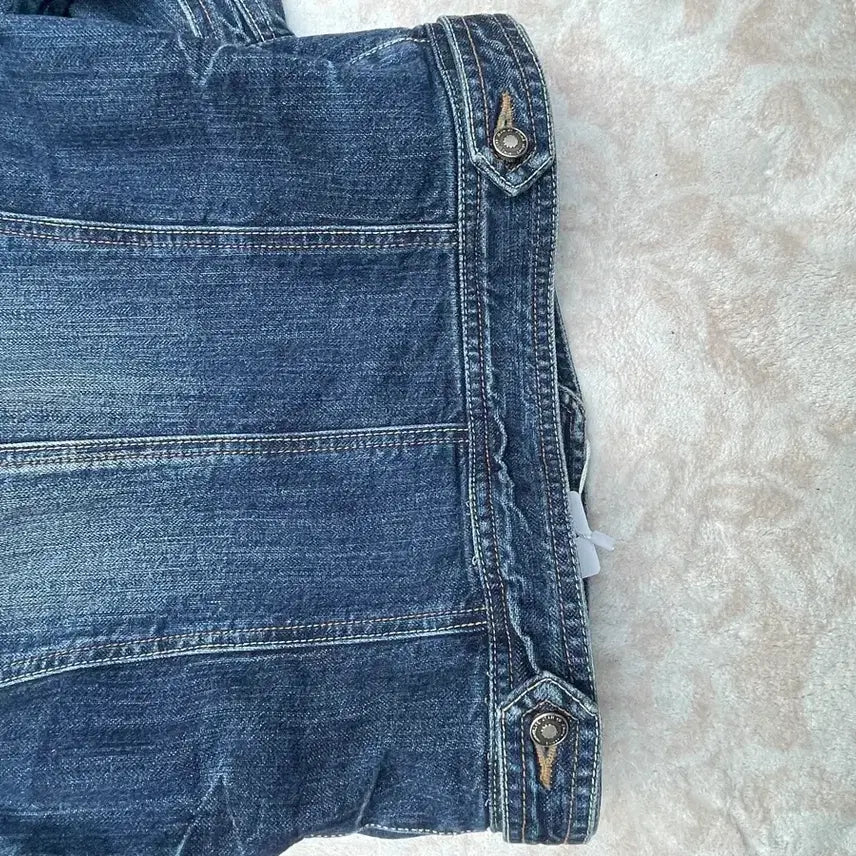 [BUNJANG] Vintage Cropped Western Denim Jacket / Vintage Cropped western Denim Jacket