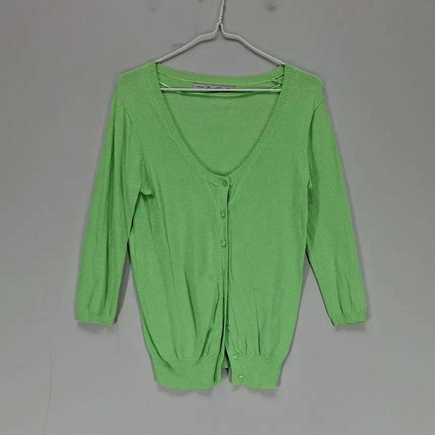 [SOLD OUT] [AI 91%] 자라 여95 가디건 봄여름 그린 05769