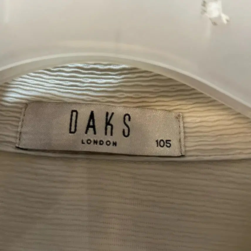 [BUNJANG] Daks Beige Long Sleeve Collar T-Shirt / 닥스 긴팔 카라 티셔츠 베이지