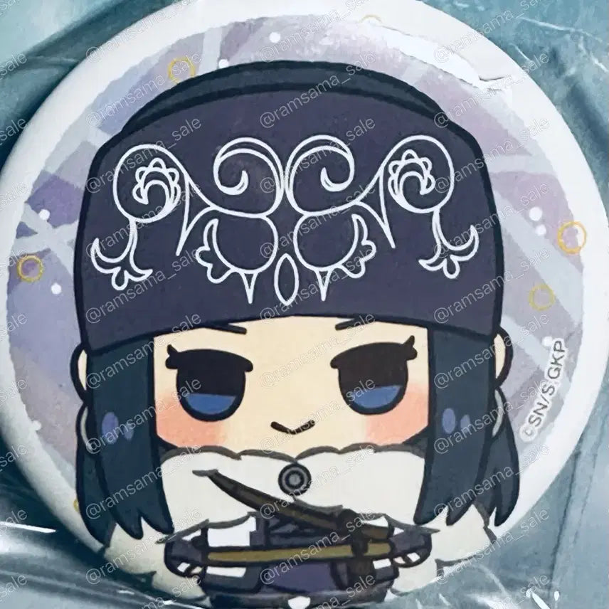 [BUNJANG] Gold Kamuy Asirpa Can Badge / 골드카무이 아시리파 캔뱃지 미개봉