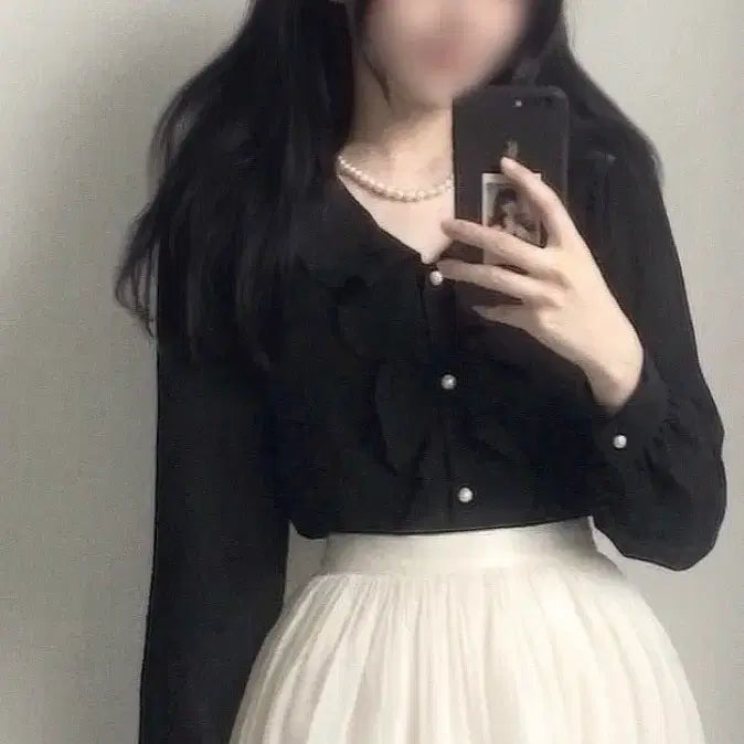 [BUNJANG] Vintage Style Graduation Photo Outfit Set / (보증금X) 긴팔ver S / M 보유 졸업사진 단정st 경성의복 세트