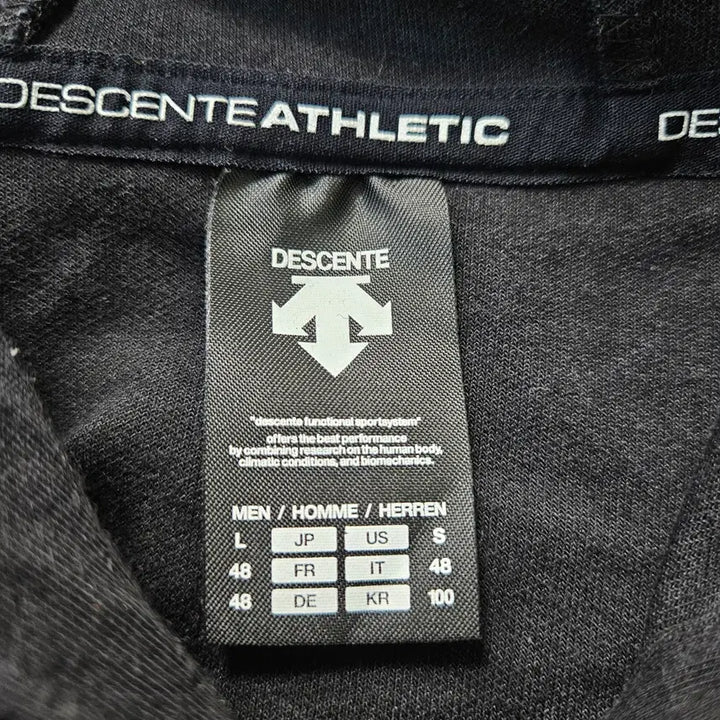 [BUNJANG] Descente Street Printing Hoodie / 100 데상트 스트릿 프린팅 후드티 0323Y