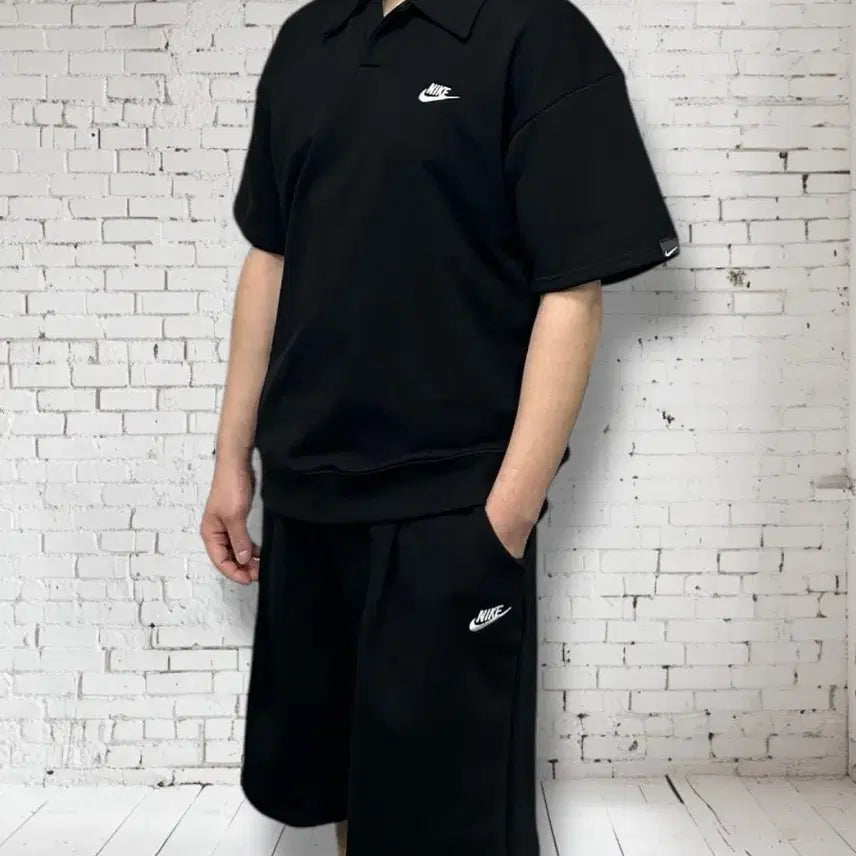 [BUNJANG] Nike Casual Polo Shirt and Shorts Set / 나이키 캐주얼 카라 반바지 세트