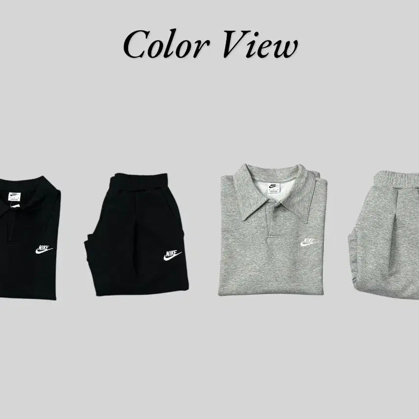 [BUNJANG] Nike Casual Polo Shirt and Shorts Set / 나이키 캐주얼 카라 반바지 세트
