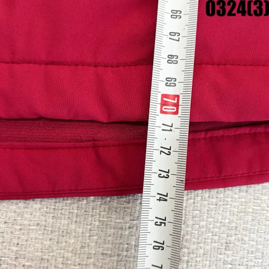 [SOLD OUT] L 푸마 여성 후드 바람막이 자켓 레드 0324(3)