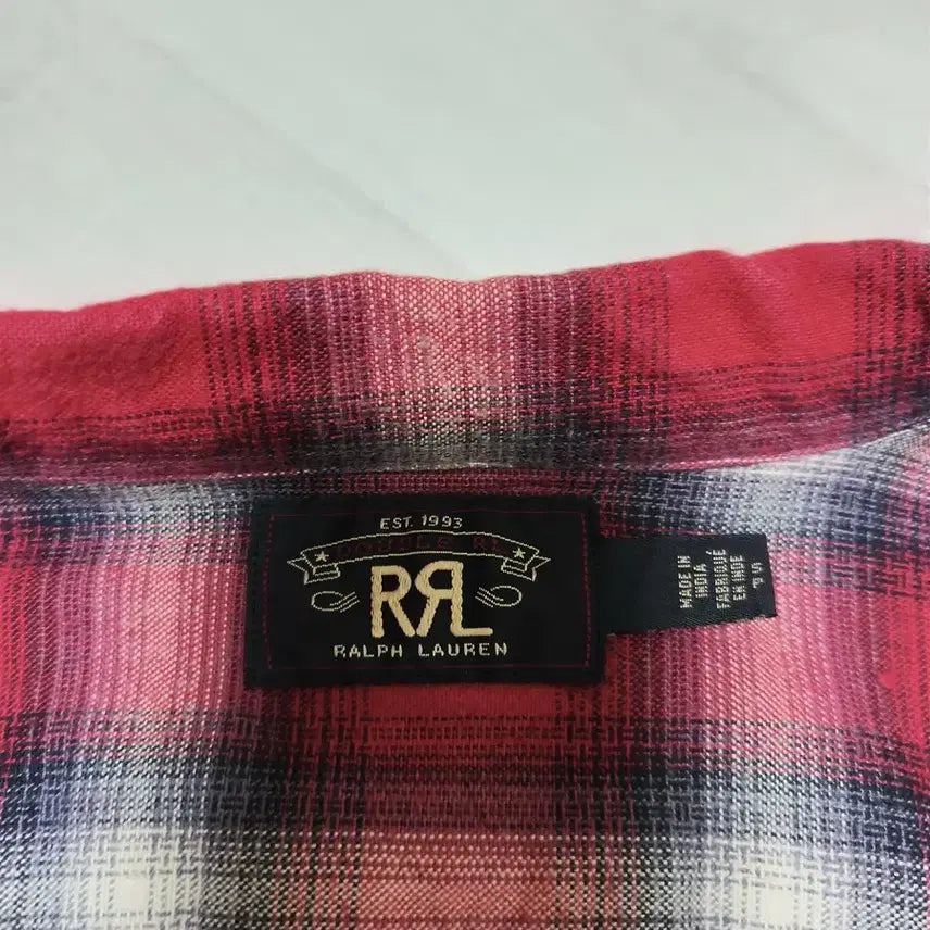 [BUNJANG] RRL Western Flannel Plaid Shirt Jacket / 더블알엘 rrl 웨스턴 플란넬 플래드 셔츠 자켓