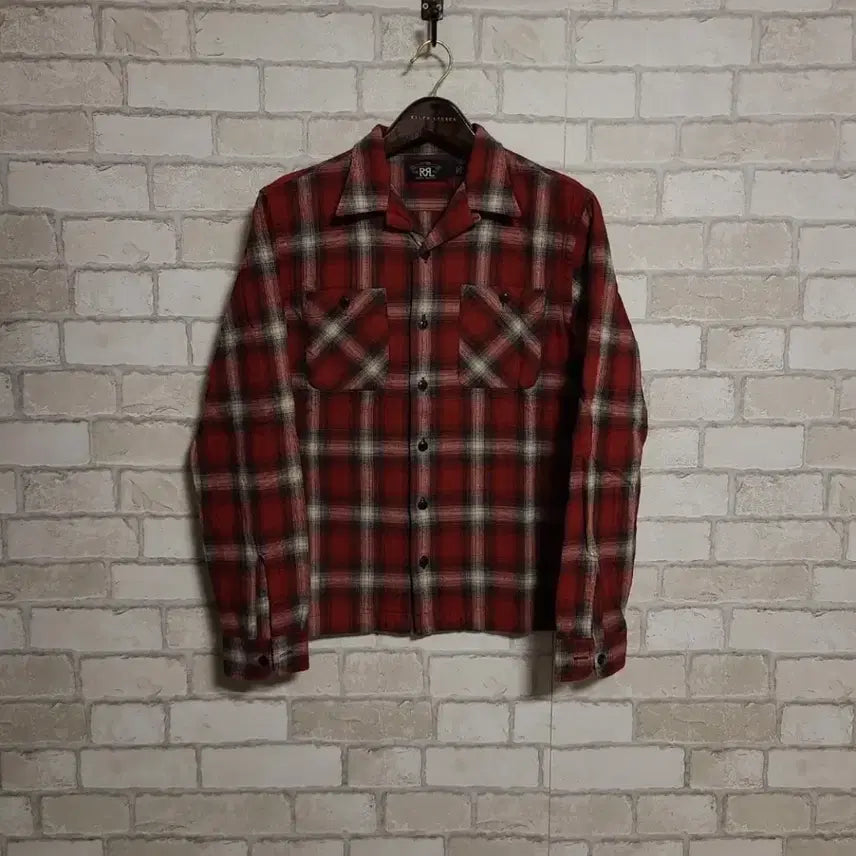 [BUNJANG] RRL Western Flannel Plaid Shirt Jacket / 더블알엘 rrl 웨스턴 플란넬 플래드 셔츠 자켓