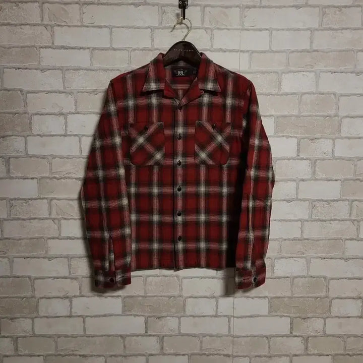 [BUNJANG] RRL Western Flannel Plaid Shirt Jacket / 더블알엘 rrl 웨스턴 플란넬 플래드 셔츠 자켓