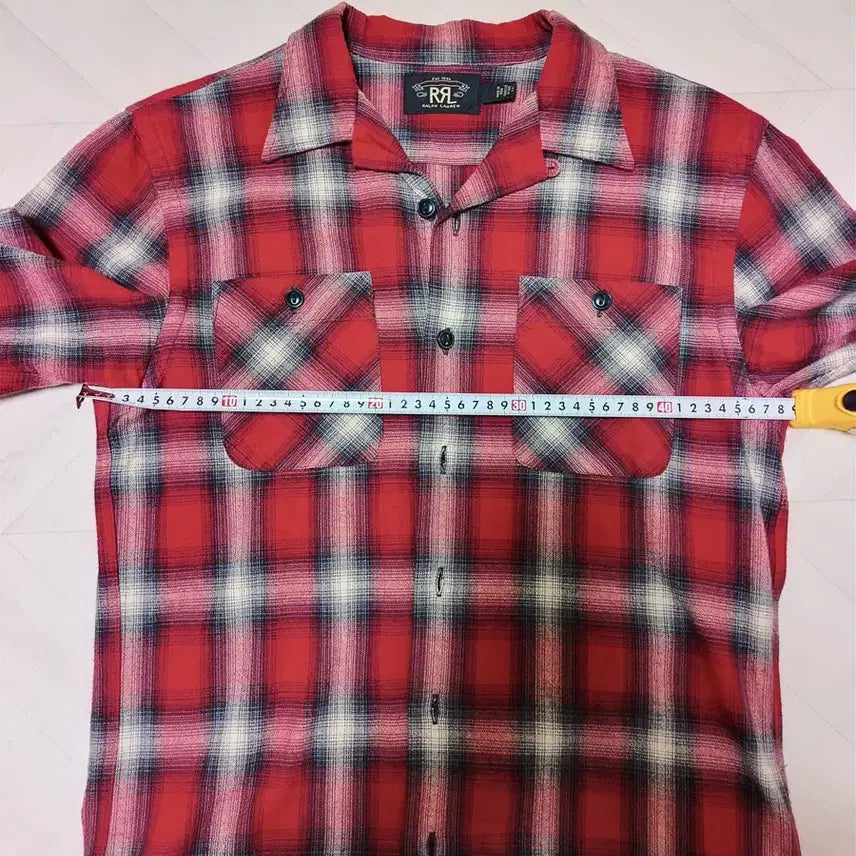 [BUNJANG] RRL Western Flannel Plaid Shirt Jacket / 더블알엘 rrl 웨스턴 플란넬 플래드 셔츠 자켓