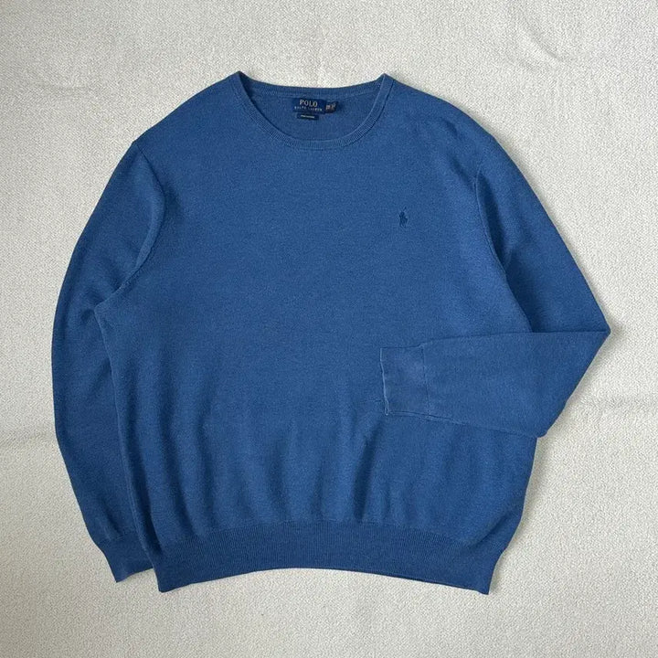 [BUNJANG] Polo Ralph Lauren Pima Cotton Crewneck Sweater / 폴로 랄프 로렌 피마 코튼 크루넥 스웨터