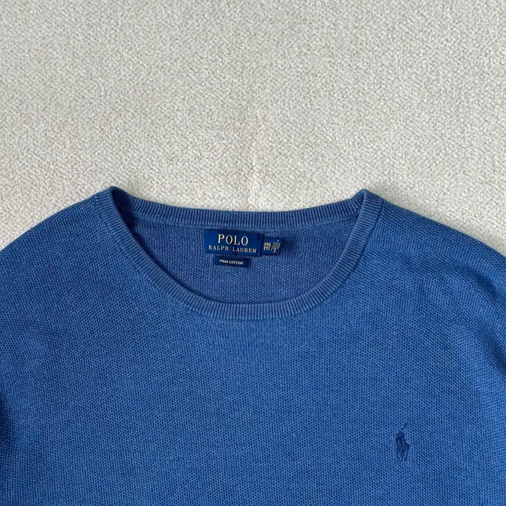 [BUNJANG] Polo Ralph Lauren Pima Cotton Crewneck Sweater / 폴로 랄프 로렌 피마 코튼 크루넥 스웨터