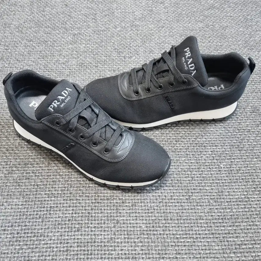 [BUNJANG] Prada Nylon Match Lace Sneakers / 프라다 나일론매치레이스스니커즈(정품감정서포함)