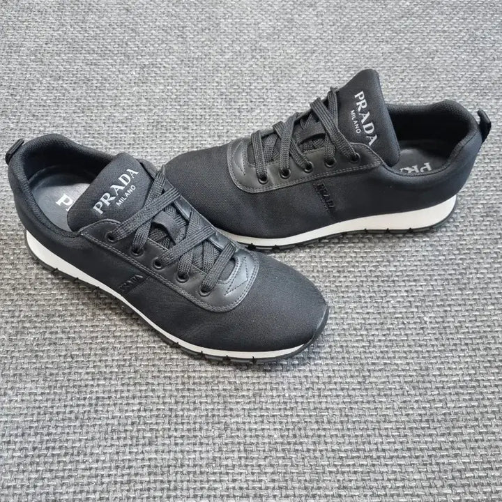[BUNJANG] Prada Nylon Match Lace Sneakers / 프라다 나일론매치레이스스니커즈(정품감정서포함)