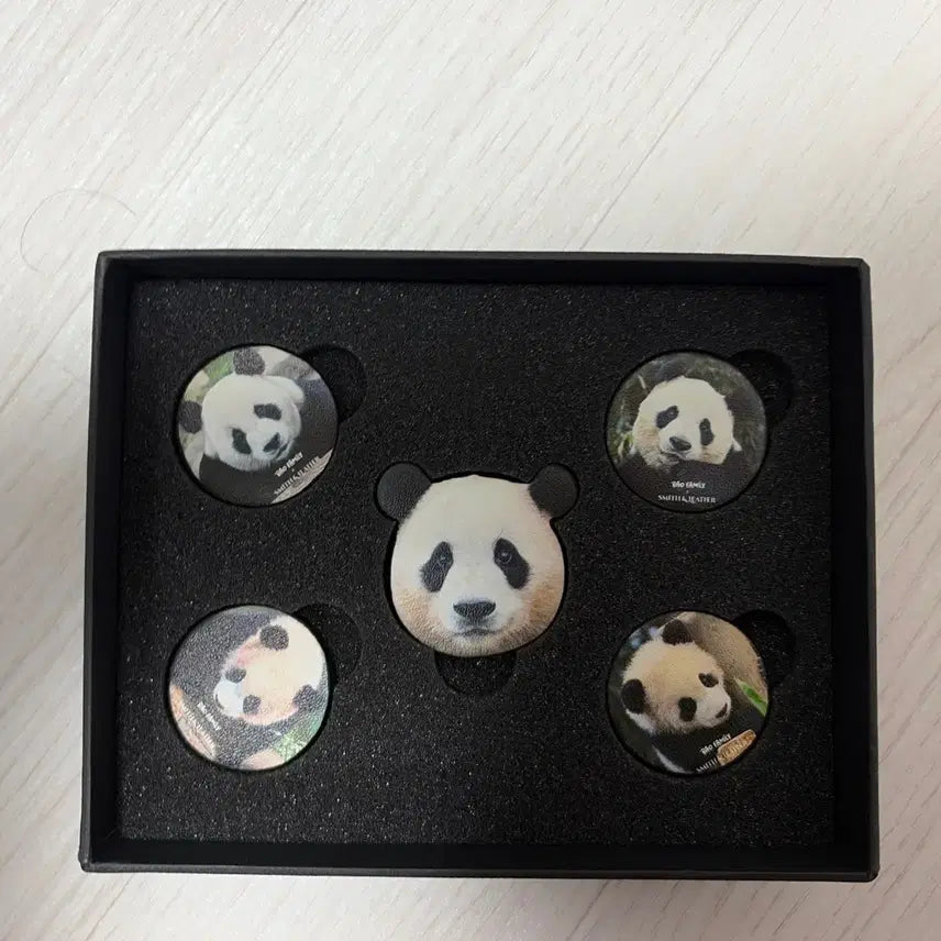 [BUNJANG] Fu Bao Smith &amp; Leather Magnet Set / 푸바오 스미스앤레더 마그넷세트
