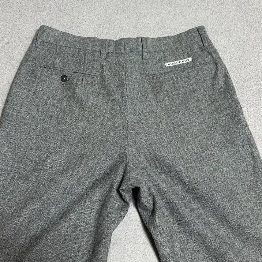 [BUNJANG] Burberry Golf Herringbone Check Gray Wool Pants / 30-31 버버리 골프 헤링본 체크 그레이 울팬츠