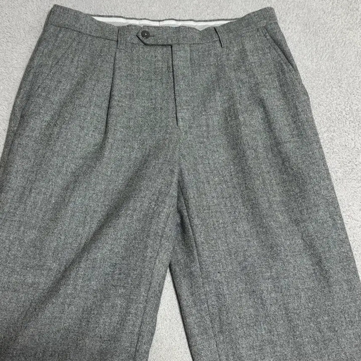 [BUNJANG] Burberry Golf Herringbone Check Gray Wool Pants / 30-31 버버리 골프 헤링본 체크 그레이 울팬츠