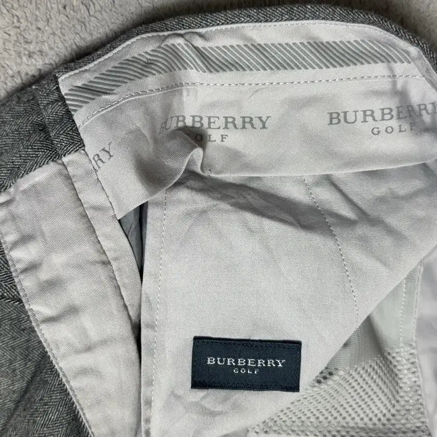 [BUNJANG] Burberry Golf Herringbone Check Gray Wool Pants / 30-31 버버리 골프 헤링본 체크 그레이 울팬츠
