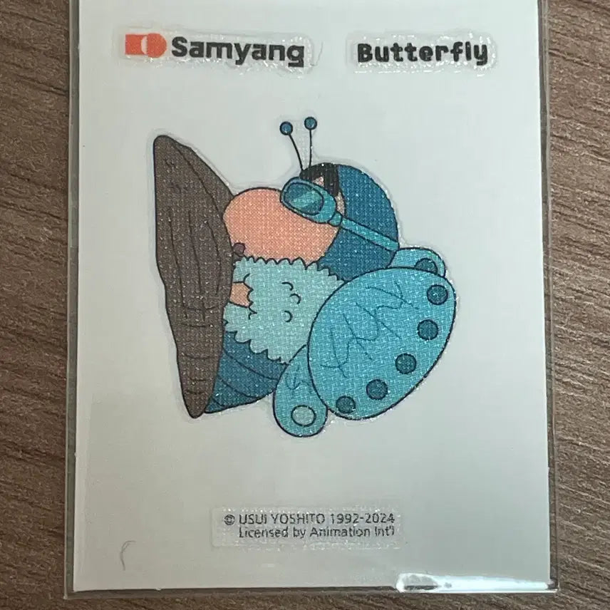 [BUNJANG] Crayon Shin-chan Butterfly Sticker / 짱구 띠부씰 짱구 나비