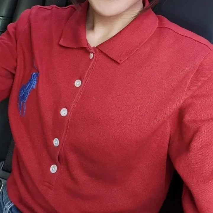 [SOLD OUT] 레드 폴로랄프로렌 빅포니 티셔츠